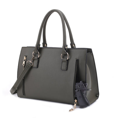 Dina Concealed Carry Lock and Key Satchel