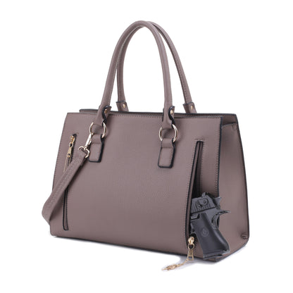 Dina Concealed Carry Lock and Key Satchel