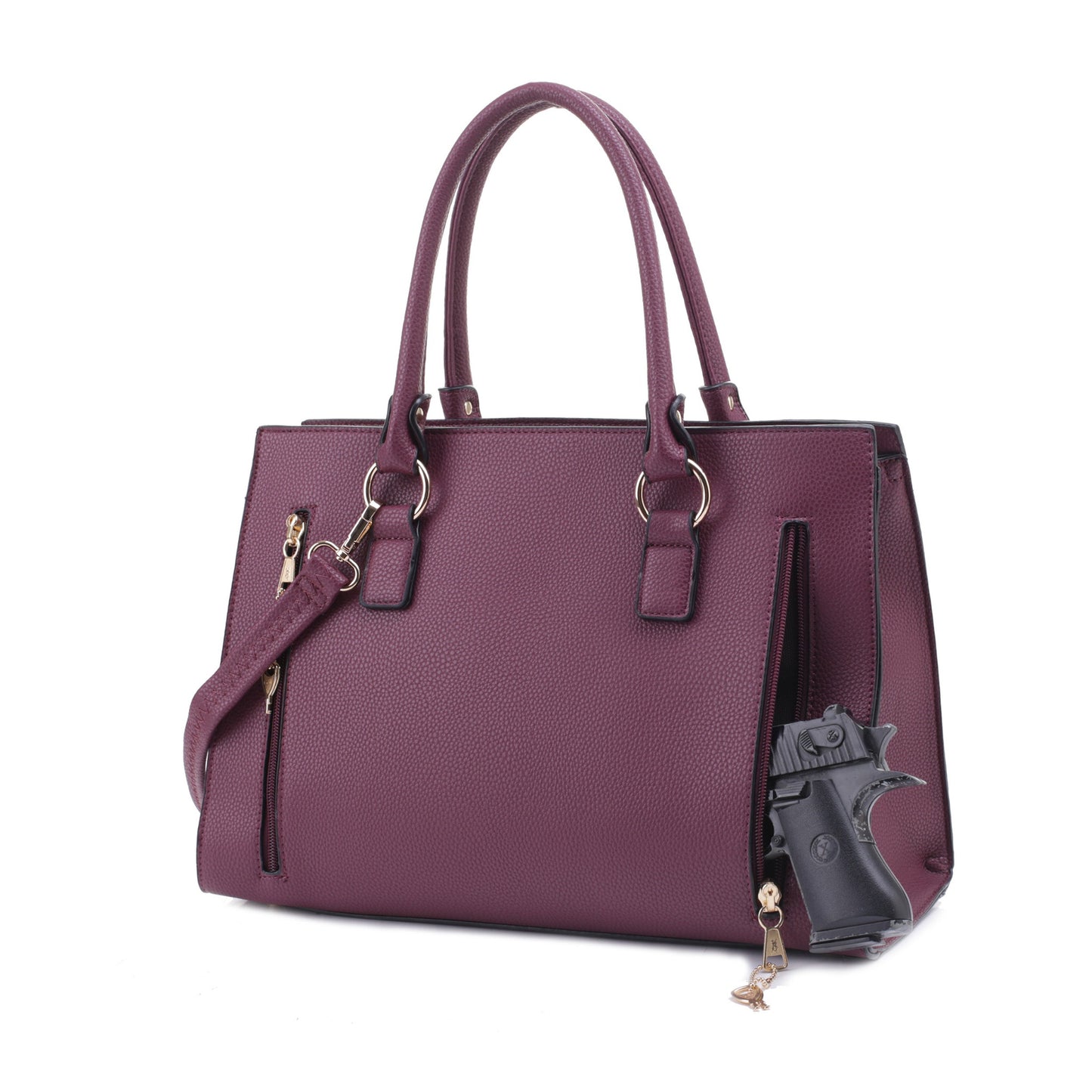 Dina Concealed Carry Lock and Key Satchel