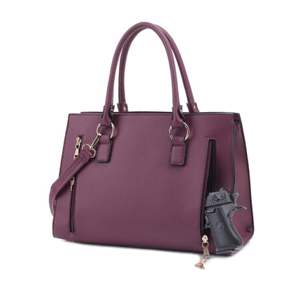 Dina Concealed Carry Lock and Key Satchel