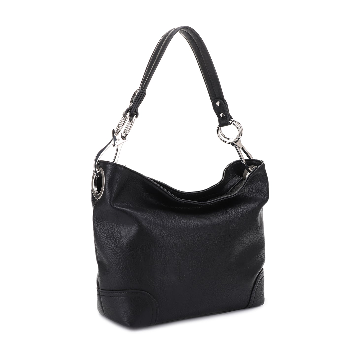 Lydia Lock and Key Hobo Shoulder Bag