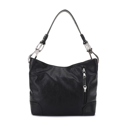 Lydia Lock and Key Hobo Shoulder Bag