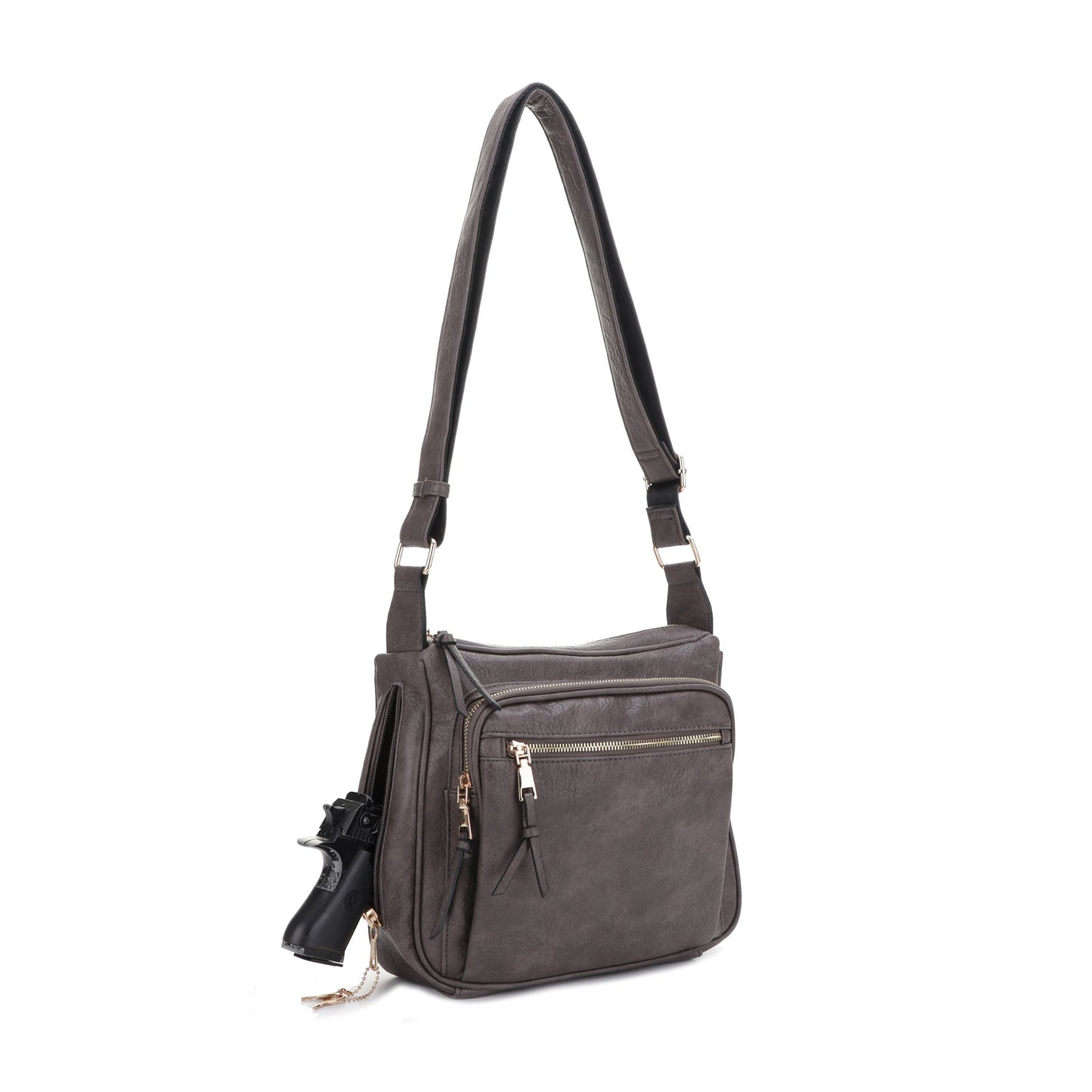 Brooklyn Concealed Carry Lock and Key Crossbody