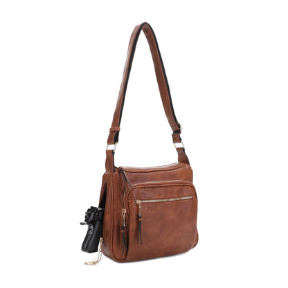 Brooklyn Concealed Carry Lock and Key Crossbody