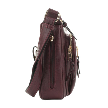 Brooklyn Concealed Carry Lock and Key Crossbody