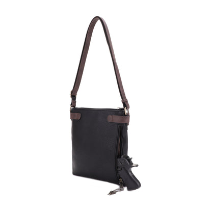 Hannah Concealed Carry Lock and Key Crossbody