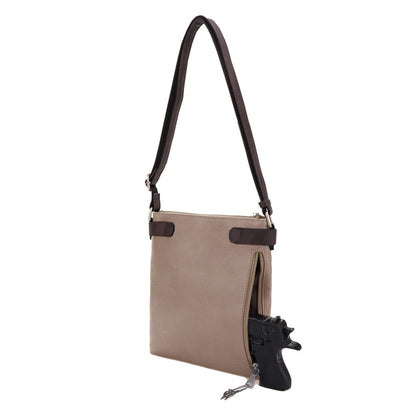 Hannah Concealed Carry Lock and Key Crossbody