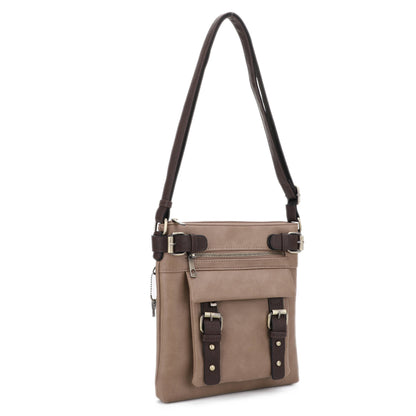 Hannah Concealed Carry Lock and Key Crossbody