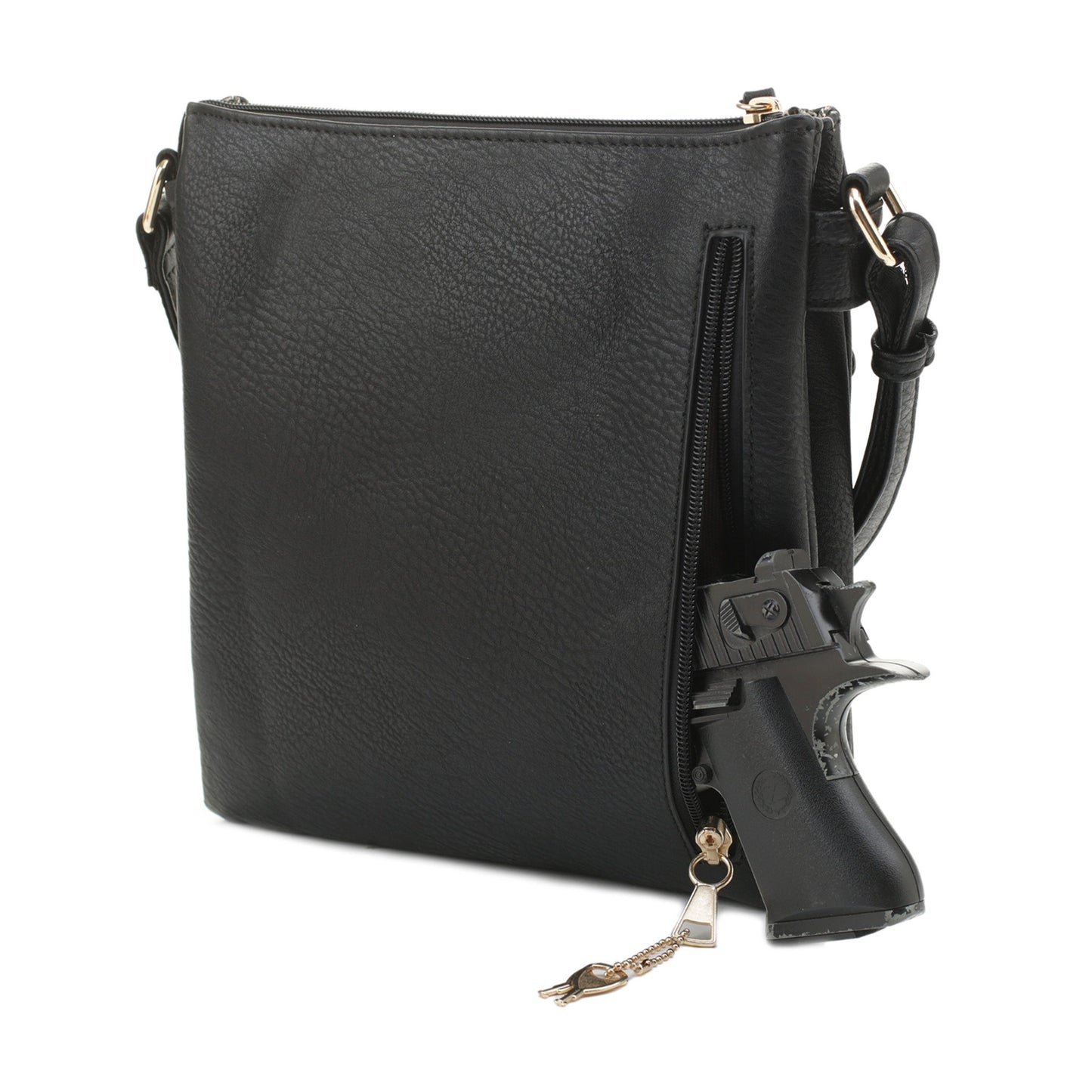 Piper Concealed Carry Lock and Key Crossbody