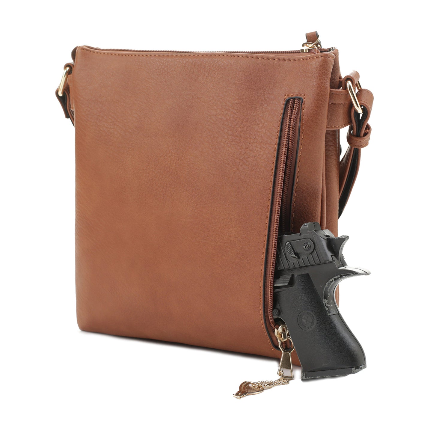 Piper Concealed Carry Lock and Key Crossbody