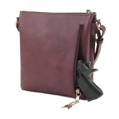 Piper Concealed Carry Lock and Key Crossbody