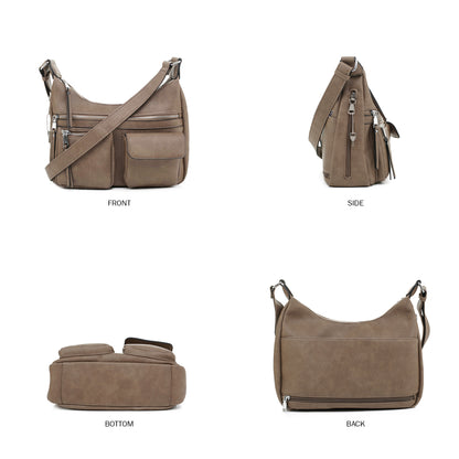 Elle Concealed Carry Hobo Handbag