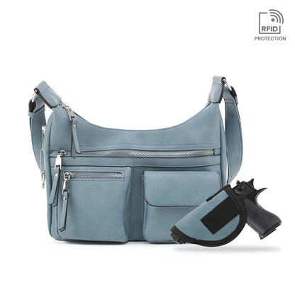 Elle Concealed Carry Hobo Handbag