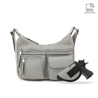 Elle Concealed Carry Hobo Handbag