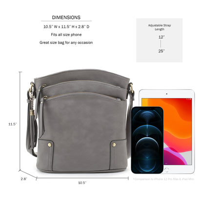 Robin Concealed Carry Lock and Key Crossbody