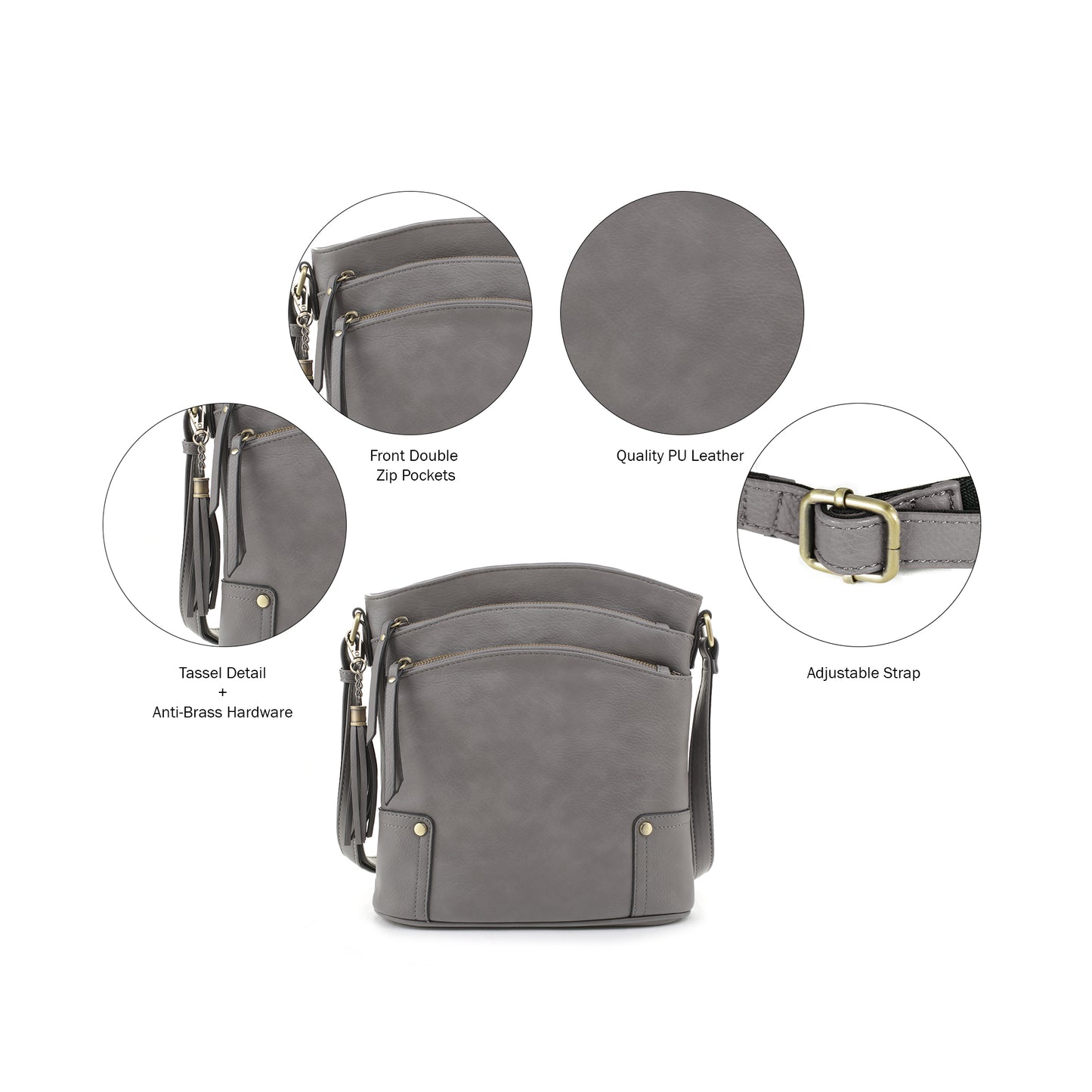 Robin Concealed Carry Lock and Key Crossbody