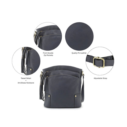 Robin Concealed Carry Lock and Key Crossbody