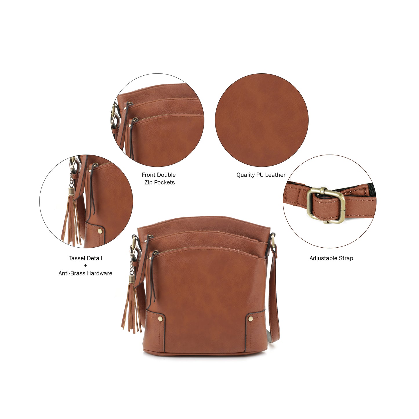 Robin Concealed Carry Lock and Key Crossbody