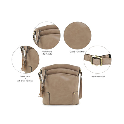 Robin Concealed Carry Lock and Key Crossbody