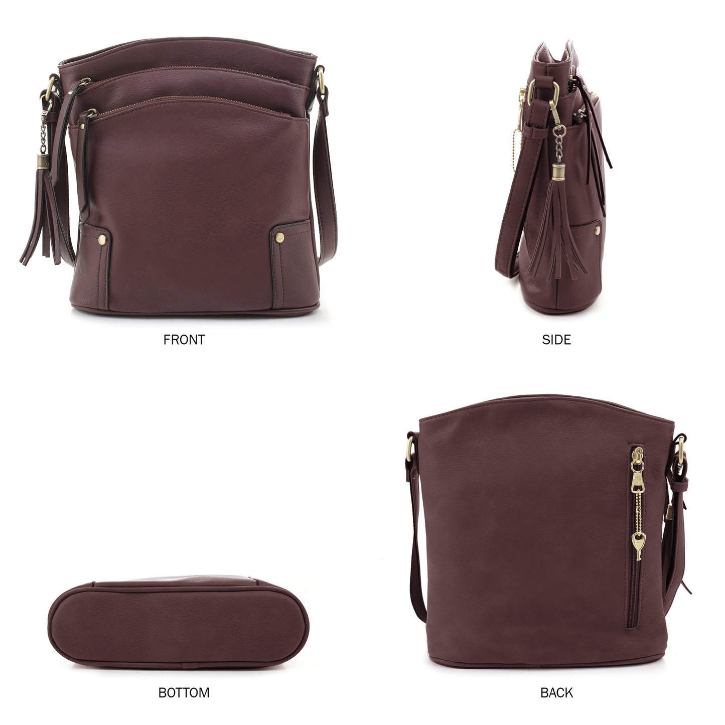 Robin Concealed Carry Lock and Key Crossbody