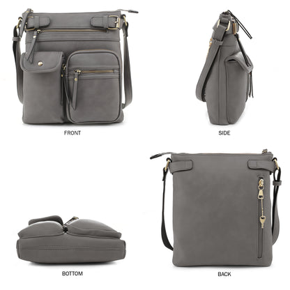 Shelby Concealed Carry Lock and Key Crossbody