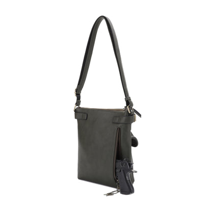 Shelby Concealed Carry Lock and Key Crossbody