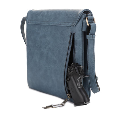 Nora Concealed Carry Lock and Key Crossbody