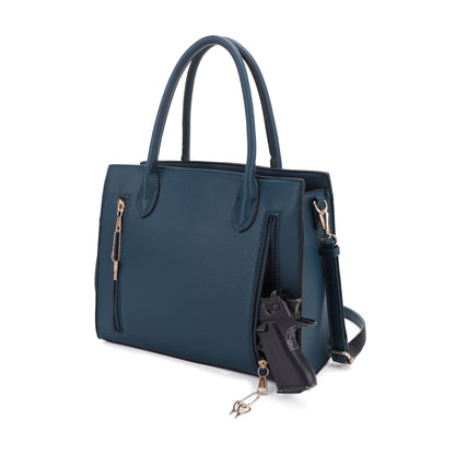 Evelyn Concealed Carry Lock and Key Satchel