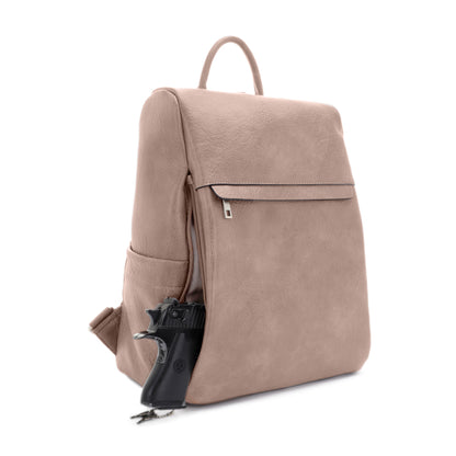 Sierra Concealed Carry Lock and Key Backpack Purse