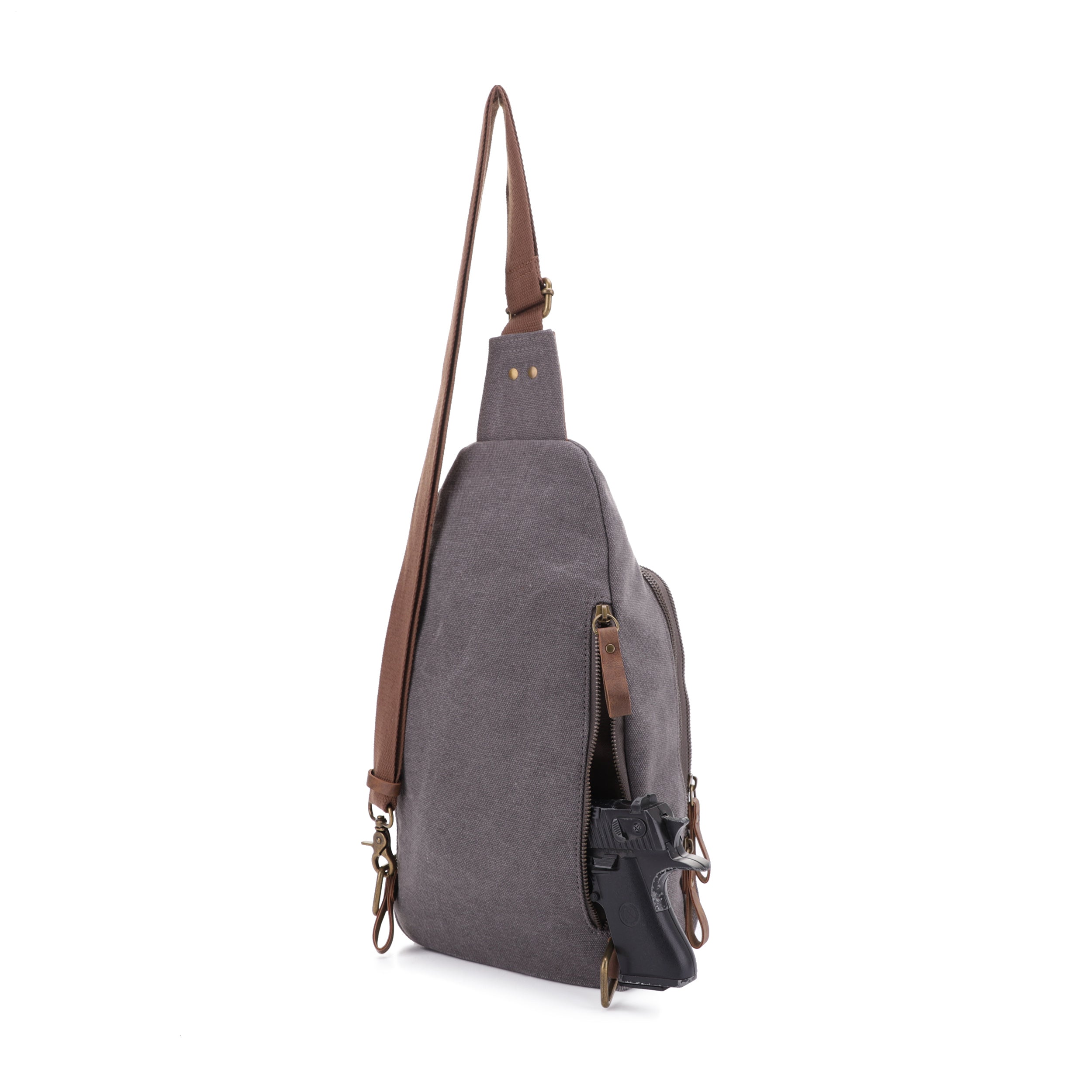 Canvas sling fashion bags