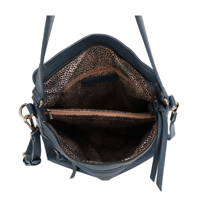 Dakota Concealed Carry Lock and Key Hobo Shoulder Bag