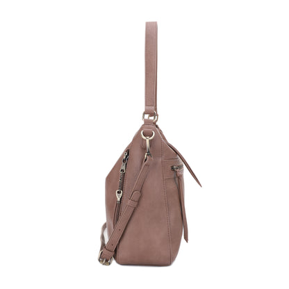 Dakota Concealed Carry Lock and Key Hobo Shoulder Bag