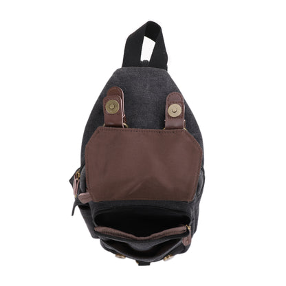 Shasta Unisex Canvas & Leather Concealed Carry Sling Bag