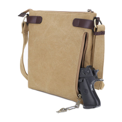 Bailey Concealed Carry Canvas Crossbody