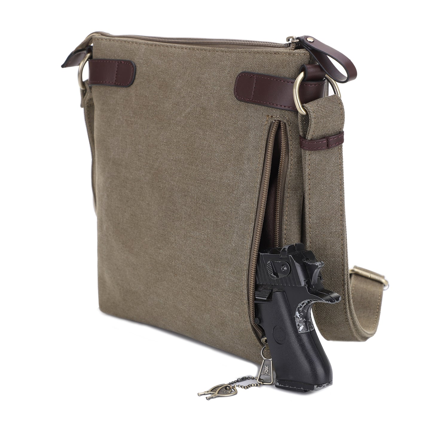 Bailey Concealed Carry Canvas Crossbody