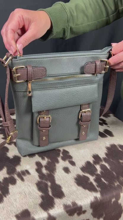 Hannah Concealed Carry Lock and Key Crossbody