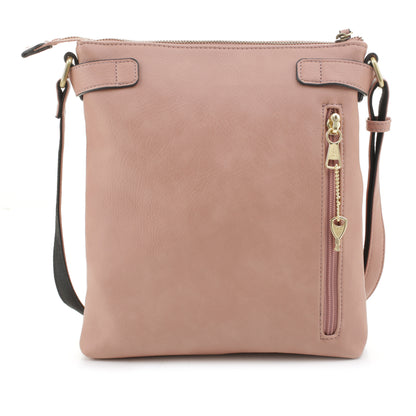 Shelby Concealed Carry Lock and Key Crossbody - JessieJames Handbags