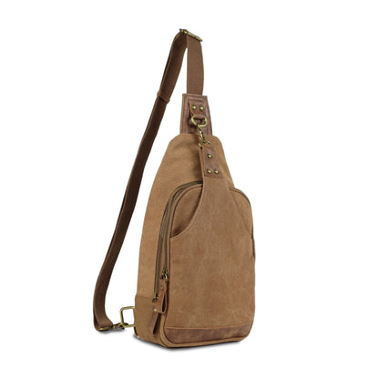 Glacier Canvas Sling Shoulder Concealed Backpack