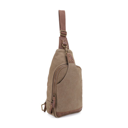 Glacier Canvas Sling Shoulder Concealed Backpack