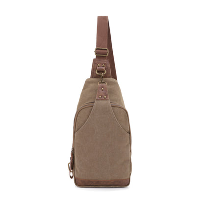 Glacier Canvas Sling Shoulder Concealed Backpack